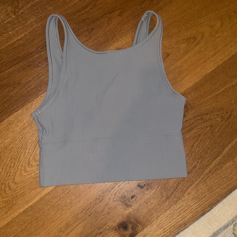 Gray Ribbed tank
